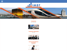 Tablet Screenshot of imbt.ma